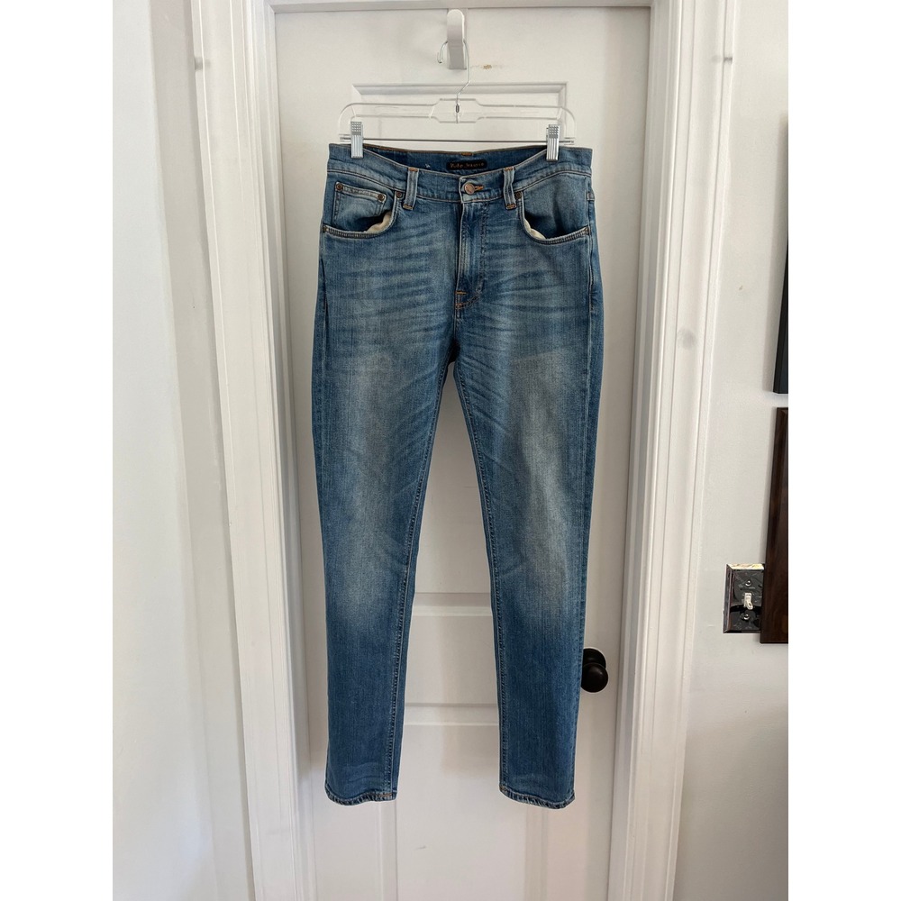 Nudie Jeans Lean‎ Dean Silver Lake Slim Tapered Organic Denim